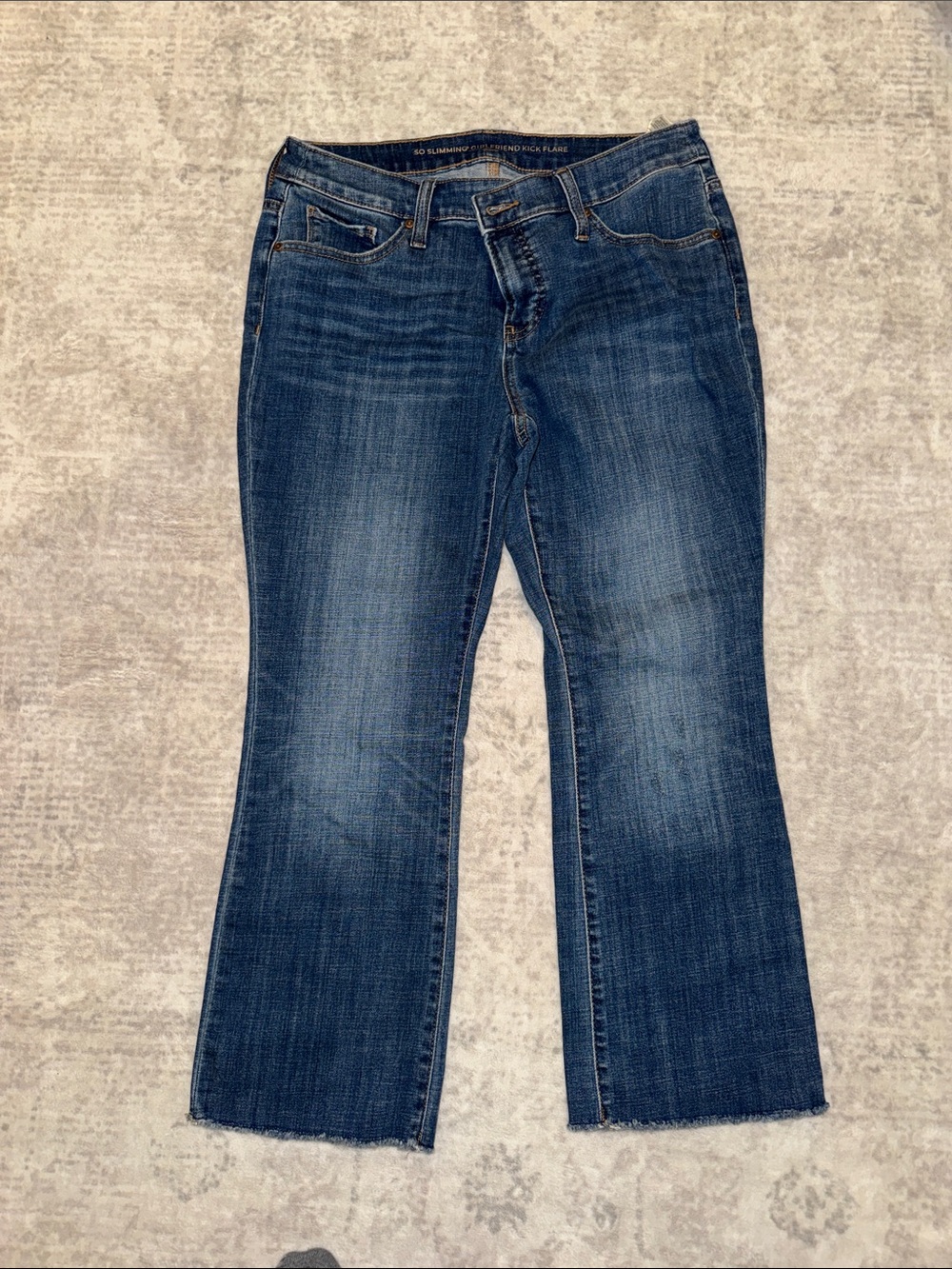 Chico's Dark Blue Flare Jeans